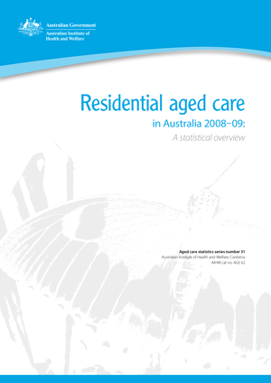 Residential aged care in Australia 2008–09: a statistical overview