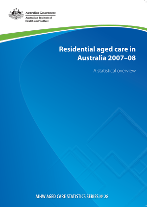 Residential aged care in Australia 2007–08: a statistical overview