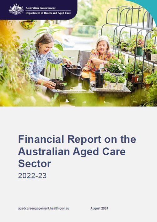 Financial report on the Australian aged care sector 2022–23